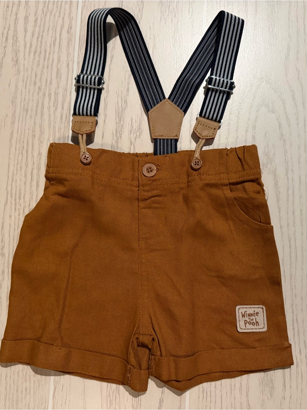 Disney Baby Winnie the Pooh Suspender Outfit Set 3-6M NWT - Picture 9 of 10